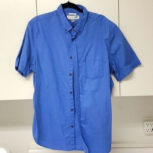 Old Navy Mens Classic Short Sleeve shirt XL Blue